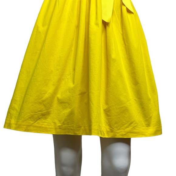 Ted Baker Yellow Alyy Waist Tie Dress 0 *read - Picture 3 of 13